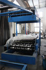Logam Permukaan Glass Wool &amp;amp; PU Sandwich Mesin Panel dengan Non - Stop Pemotongan