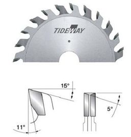 Adjustable mencetak TCT circular saw pisau dengan premi baja dan mikro gandum karbida tips