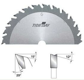 TCT merobek melihat blades - (punuk gigi) dengan selesai memotong permukaan