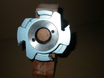 Carbide pembentuk pemotong untuk Woodworking Diameter 140 TCT Micro - Grain Carbide pembentuk Cutters