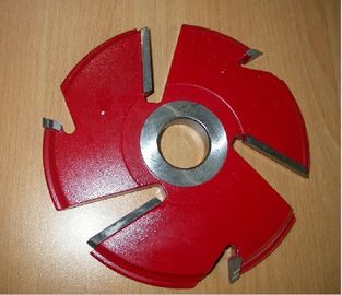karbida pembentuk pemotong T.C.T panel membesarkan cutter dengan warna dicat merah