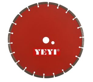 Dingin Pressed Segmented Diamond Saw Blades Untuk Kering Cutting Dia 105mm 180mm 230mm
