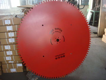 300mm Welded Perak Brazed Berlian Saw Blade / Diamond Cutting Blades Untuk Beton