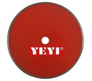 Disesuaikan Saw Blades Red, 7 Inch Atau 8 Inch Diamond Saw Blades Untuk Kaca, Ubin Lantai