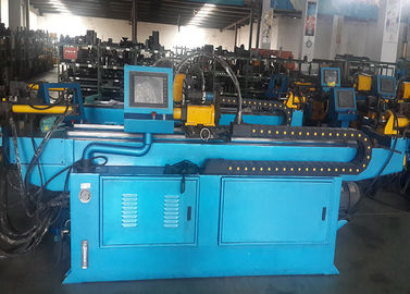 Otomatis CNC Pipa Bending Machine PLC Control Untuk Carbon / Stainless Steel