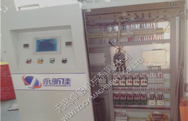 Terbang Saw Cutting Sistem PU Mesin Sandwich Panel Dengan 1 mesin Set Tinggi Tekan PU Foaming