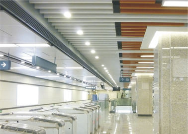 Curling J Shaped Plug-in Floating Linear Ceiling Tiles Kustom Aluminium Suspended Metal Strip Ceiling