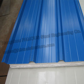 Panel EPS Insulated EPS Logam Panel Sandwich Rumah Tangga