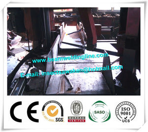 Line Produksi Beam Box otomatis, H Beam Angle Metal Band Saw Machine
