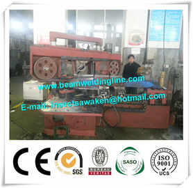 Line Produksi Beam Box otomatis, H Beam Angle Metal Band Saw Machine