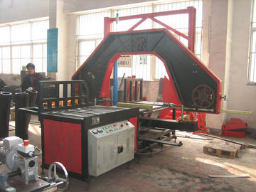 PP / PVC Cutting Machine Plastik Auxiliary Peralatan Cutting Bahan Pipa