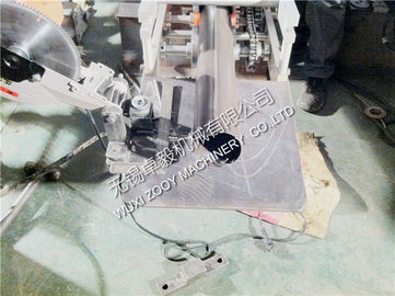 Semi - otomatis logam Putaran downspout Roll Forming Machine dengan 11 Stasiun