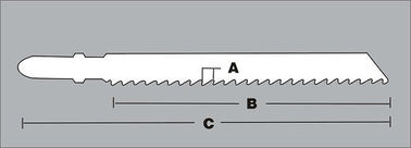 Bi-metal Bosch S922EF 150mm 6 &quot;reciprocating Saw Blades untuk kayu lapis / plastik