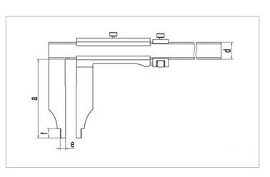 Presisi vernier caliper