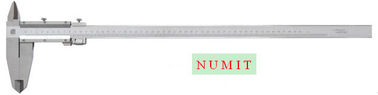 Stainless Steel Vernier Caliper 600 mm Dengan Jaws kereta penyesuaian halus