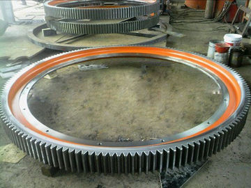 Penempaan 40CrNiMo8 Baja Helical Cincin Aksesoris / Ring Spur gear presisi tinggi