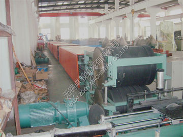 35kW Polyurethane Ceiling Sandwich Line Produksi Panel Dengan Aluminium Foil Menghadapi
