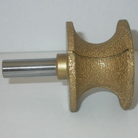 Micro Grain Silicon Carbide Alat dan Diamond PCD Setengah Bit Putaran untuk Cutting Acrylic