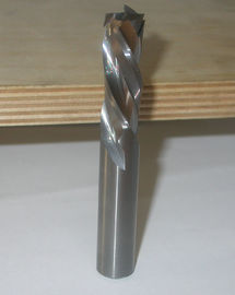 CNC Carbide Bits Micro - Grain Solid Carbide Tiga Flute Kompresi Spiral Bits untuk Cutting Lembut Kayu