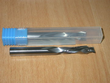 OEM ODM Dan Mikro - Grain Solid Carbide 2 Flutes Kompresi Spiral Bits CNC Carbide Bits