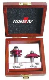 2 set merah dicat router bit set, Las perak atau tembaga pengelasan