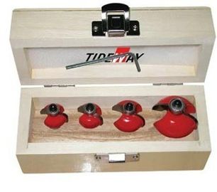 Router bit set dengan dua kali grinding penggilingan kasar dan selesai grinding