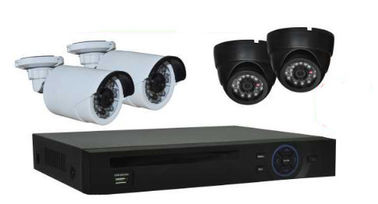 4-Channel PoE NVR Kit 1080P Digital Dengan 10m - 20m Night Vision