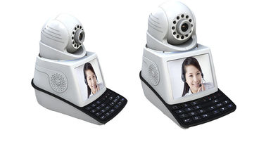 Kecil Camera IR Keamanan IP Wireless Dengan definisi tinggi Storage 3D Kebisingan Penyaringan