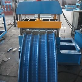 Melengkung Hydraulic Bending Machine 1250mm Lebar berwarna Steel Plate untuk Rak 20 ° Angle
