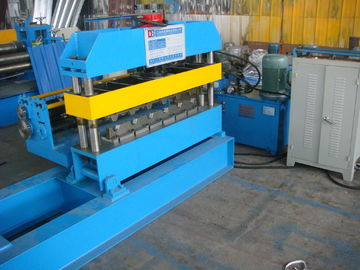 Cr12 Hidrolik melengkung Mesin dengan Jalur Kecepatan 0-10m / min untuk Arch Roof Panel