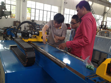Mesin otomatis Logam Tubular Bending untuk Furniture dengan Mitsubishi Servo Motor