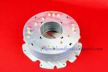 Kustom Aluminium Fin Tembaga Pipa Pendingin Untuk Banjir Cahaya / Tahap Lampu