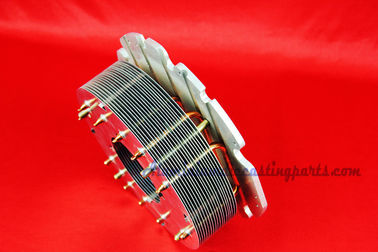 Kustom Aluminium Fin Tembaga Pipa Pendingin Untuk Banjir Cahaya / Tahap Lampu