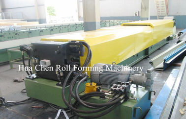 CNC Warna Steel Sheet Downpipe Roll Forming Machine Dengan No.45 Baja Roller