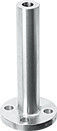 JIS STF / ANSI C22.8 A105 Nozzle Flange, Galvanized Threaded Pipe Flange, Long Welding Neck