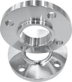 JIS STF / ANSI C22.8 A105 Nozzle Flange, Galvanized Threaded Pipe Flange, Long Welding Neck
