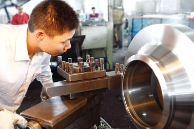 JIS STF / ANSI C22.8 A105 Nozzle Flange, Galvanized Threaded Pipe Flange, Long Welding Neck